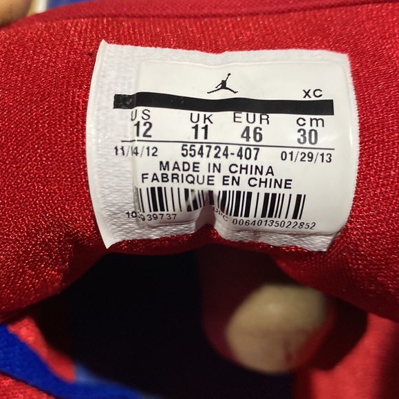 2013 Air Jordan 1 Mid “Detroit Pistons” - Picture 6 of 6